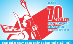 Lời kêu gọi Toàn quốc kháng chiến - Lời hịch cứu nước, thể hiện ý chí quyết tâm sắt đá của cả dân tộc